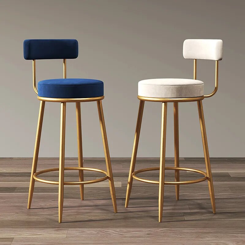 Warm Bar Stool High Chair for Kitchen Dining Island